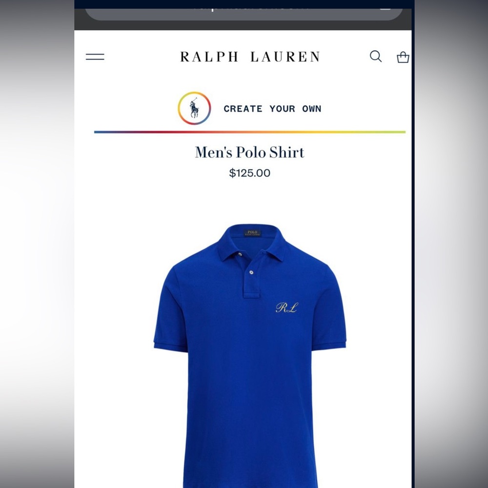 Men golf Polo Ralph Lauren top shirt